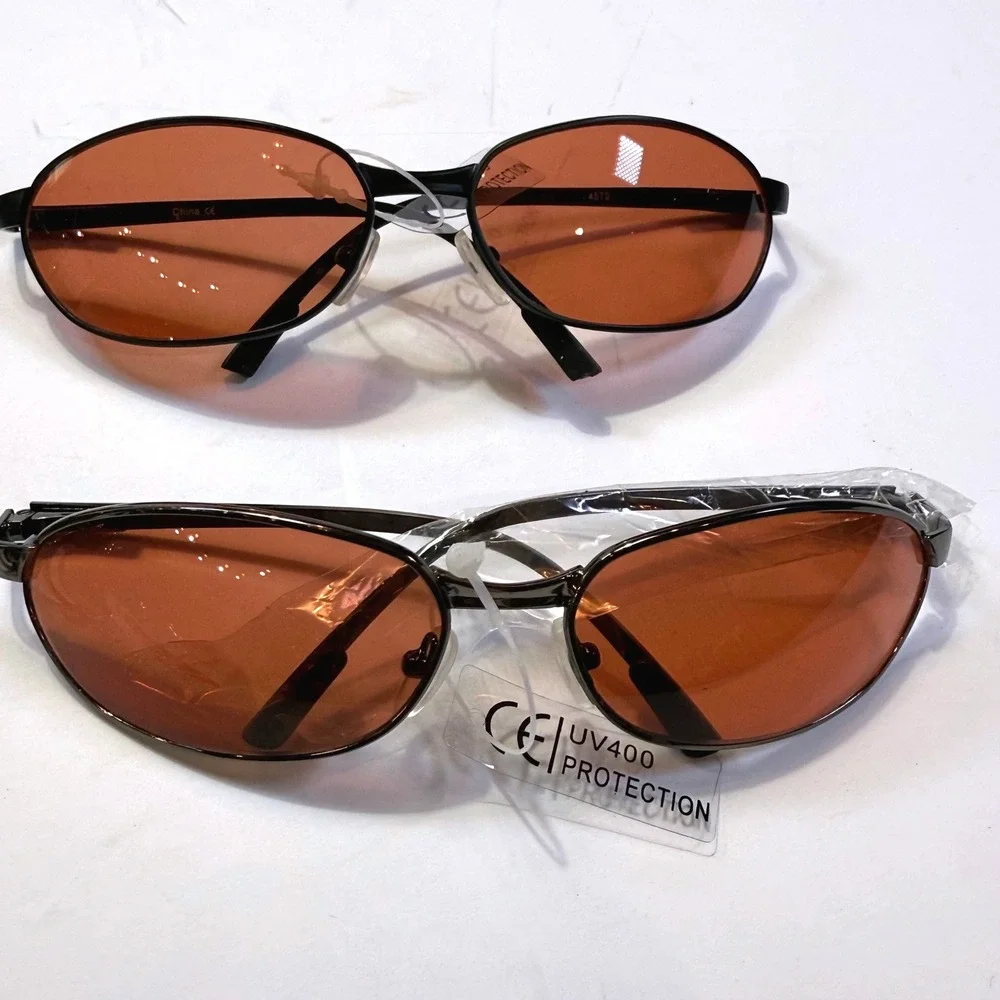 Vintage Y2K Sunglasses Lot 5 Pairs NYS Collection UV400 Aviator Oval Shield NEW